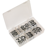 SEALEY Bonded Seal (Dowty Seal) Assortment 84Pc - Bsp | AB011DS | GSF Car Parts