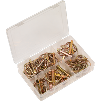 SEALEY Linch Pin Assortment 50Pc Metric | AB022LP | GSF Car Parts