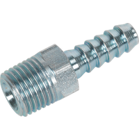 SEALEY Screwed Tailpiece Male 1/4"bspt - 1/4" Hose Pack Of 5 | AC08 | GSF Car Parts