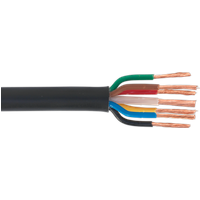 SEALEY Automotive Cable Thin Wall 6 X 1mm² 32/0.20mm, 1 X 2mm² 28/0.30mm 30M Black | AC28307CTH | GSF Car Parts