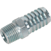 SEALEY Screwed Tailpiece Male 1/4"bspt - 1/2" Hose Pack Of 5 | AC40 | GSF Car Parts