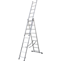 SEALEY Aluminium Extension Combination Ladder 3X9 En 131 | ACL3 | GSF Car Parts