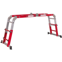 SEALEY Aluminium Multipurpose Ladder En 131 Adjustable Height | AFPL2 | GSF Car Parts