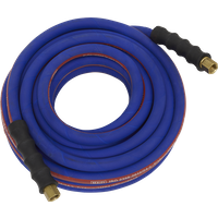 SEALEY Air Hose 10M X Ø10mm With 1/4"bsp Unions Extra-Heavy-Duty | AH10R/38 | GSF Car Parts