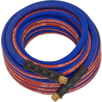 SEALEY Air Hose 10M X Ø8mm With 1/4"bsp Unions Extra-Heavy-Duty | AH10R | GSF Car Parts