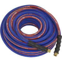SEALEY Air Hose 20M X Ø8mm With 1/4"bsp Unions Extra Heavy-Duty | AH20R | GSF Car Parts