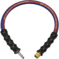 SEALEY Air Leader Hose 600mm X Ø10mm With Tailpiece & 1/4"bsp Union | AH2R/38 | GSF Car Parts