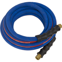 SEALEY Air Hose 5M X Ø10mm With 1/4"bsp Unions Extra-Heavy-Duty | AH5R/38 | GSF Car Parts