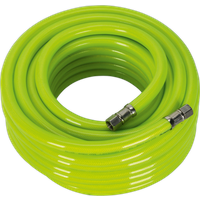SEALEY Air Hose High-Visibility 15M X Ø10mm With 1/4"bsp Unions | AHFC1538 | GSF Car Parts