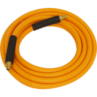 SEALEY Air Hose 15M X Ø8mm Hybrid High-Visibility With 1/4"bsp Unions | AHHC15 | GSF Car Parts