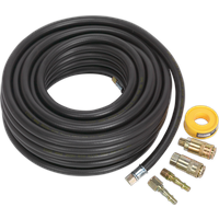 SEALEY Air Hose Kit 15M X Ø8mm With Connectors | AHK01 | GSF Car Parts