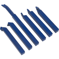 SEALEY Lathe Turning Tool Set 6Pc 10mm X 10mm | AK1122 | GSF Car Parts