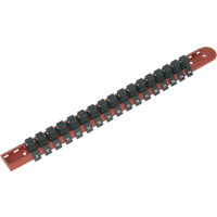 SEALEY Socket Retaining Rail With 17 Clips 1/2"sq Drive | AK1217 | GSF Car Parts