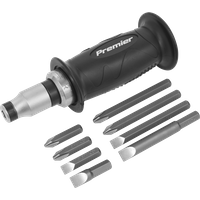 SEALEY Impact Driver Set 10Pc Protection Grip | AK2082 | GSF Car Parts