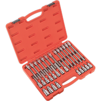 SEALEY Hex Socket Bit Set 30Pc 1/2"sq Drive | AK2196 | GSF Car Parts