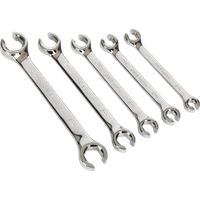 SEALEY Flare Nut Spanner Set 5Pc Metric | AK2651 | GSF Car Parts