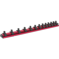 SEALEY Socket Retaining Rail Magnetic 1/4"sq Drive 13 Clips | AK27082 | GSF Car Parts