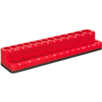 SEALEY Socket Holder Magnetic 1/4"sq Drive Capacity 26 Sockets | AK27085 | GSF Car Parts