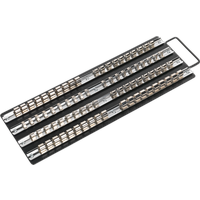 SEALEY Socket Rail Tray Black 1/4", 3/8" & 1/2"sq Drive | AK271B | GSF Car Parts