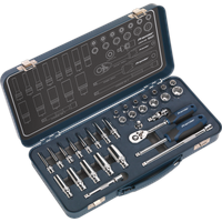 SEALEY Socket Set 32Pc 1/4"sq Drive Lock-On™ 6Pt Metric | AK27480 | GSF Car Parts