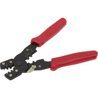 SEALEY Non-Ratcheting Crimping Tool Insulated/non-Insulated Terminals | AK3850 | GSF Car Parts