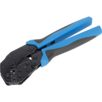 SEALEY Ratchet Crimping Tool Angled Head Insulated Terminals | AK3863 | GSF Car Parts