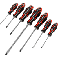 SEALEY Screwdriver Set 7Pc Gripmax® - Red | AK4325 | GSF Car Parts