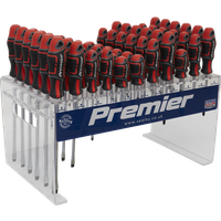 SEALEY Individual Screwdrivers Gripmax® 66Pc Countertop Display | AK4369DS | GSF Car Parts