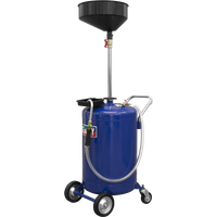 SEALEY Mobile Oil Drainer 110L Air Discharge | AK458DX | GSF Car Parts