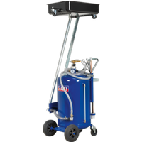 SEALEY Mobile Oil Drainer With Probes 80L Cantilever Air Discharge | AK462DX | GSF Car Parts