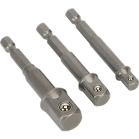 SEALEY Socket Adaptor Set 3Pc Power Tool | AK4929 | GSF Car Parts