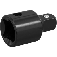 SEALEY Impact Adaptor 1/2"sq Drive Female - 3/8"sq Drive Male | AK5401 | GSF Car Parts