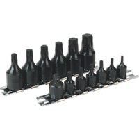 SEALEY Trx-Star* Socket Bit Set 13Pc 1/4" & 3/8"sq Drive | AK5584 | GSF Car Parts
