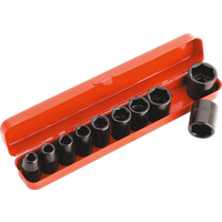 SEALEY Impact Socket Set 10Pc 1/2"sq Drive Metric | AK56/11M | GSF Car Parts