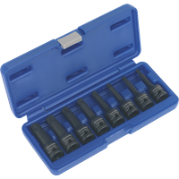 SEALEY Impact Trx-Star* Socket Bit Set 8Pc 1/2"sq Drive | AK5602 | GSF Car Parts