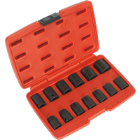 SEALEY Impact Socket Set 13Pc 1/2"sq Drive Metric | AK5613M | GSF Car Parts