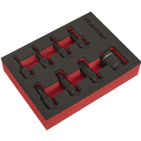 SEALEY Impact Trx-Star* Socket Bit Set 8Pc 3/8"sq Drive | AK5621 | GSF Car Parts