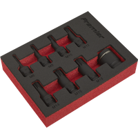 SEALEY Impact Spline Socket Bit Set 8Pc 3/8"sq Drive | AK5622 | GSF Car Parts