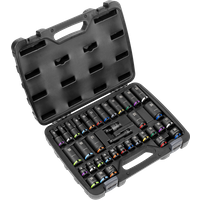 SEALEY Impact Socket Set 3/8"sq Drive 36Pc | AK5633M | GSF Car Parts