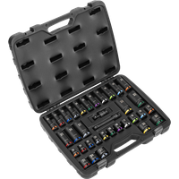 SEALEY Impact Socket Set 1/2"sq Drive 34Pc | AK5635M | GSF Car Parts