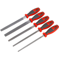 SEALEY Engineer’S File Set 5Pc 200mm | AK573 | GSF Car Parts