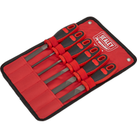 SEALEY Engineer's File Set 6Pc 150mm | AK580 | GSF Car Parts