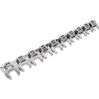 SEALEY Crow's Foot Open-End Spanner Set 10Pc 3/8"sq Drive Metric | AK5989 | GSF Car Parts