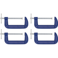SEALEY G-Clamp 150mm - Pack Of 4 | AK60064 | GSF Car Parts