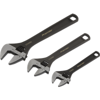SEALEY Adjustable Wrench Set 3Pc | AK607 | GSF Car Parts