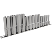 SEALEY Trx-Star* Socket Set 14Pc Deep 1/4", 3/8" & 1/2"sq Drive E4-E24 | AK6114 | GSF Car Parts
