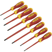 SEALEY Screwdriver Set 8Pc Vde Approved | AK6124 | GSF Car Parts