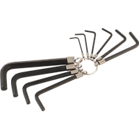 SEALEY Hex Key Set On Ring 10Pc Metric | AK6148 | GSF Car Parts