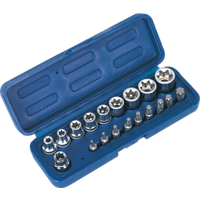 SEALEY Trx-Star* Socket & Bit Set 19Pc 3/8"sq Drive | AK6191 | GSF Car Parts