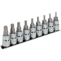 SEALEY Trx-P* Socket Bit Set 9Pc 3/8"sq Drive 50mm | AK6222 | GSF Car Parts